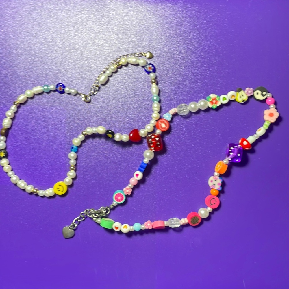 Y2K- PACK OF TWO NECKLACES